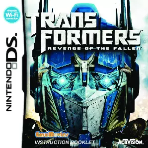 manual for Transformers - Revenge of the Fallen - Autobots Version